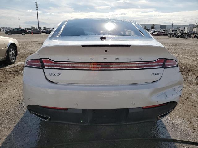 3LN6L2LU8GR612187 - 2016 LINCOLN MKZ HYBRID WHITE photo 6