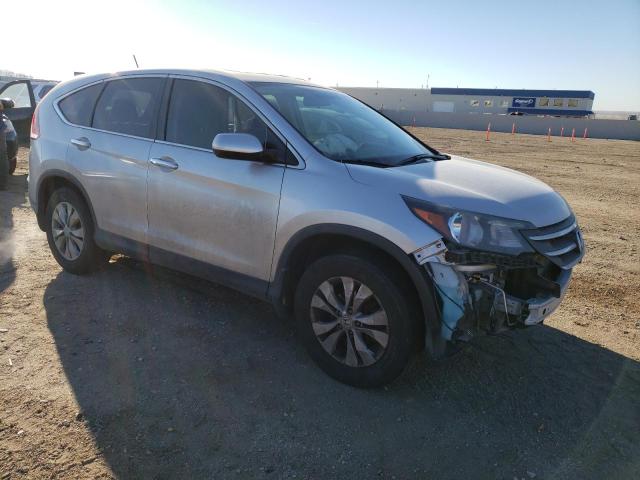 2HKRM4H53EH638594 - 2014 HONDA CR-V EX GRAY photo 4