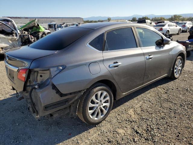 3N1AB7AP4KY403946 - 2019 NISSAN SENTRA S GRAY photo 3