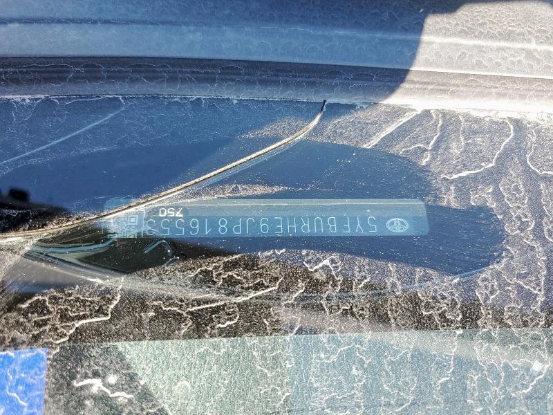 5YFBURHE9JP816553 - 2018 TOYOTA COROLLA L 蓝色 照片 12