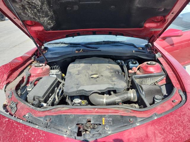 2G1FC1E31C9210152 - 2012 CHEVROLET CAMARO LT RED photo 11