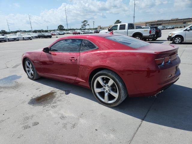 2G1FC1E31C9210152 - 2012 CHEVROLET CAMARO LT RED photo 2