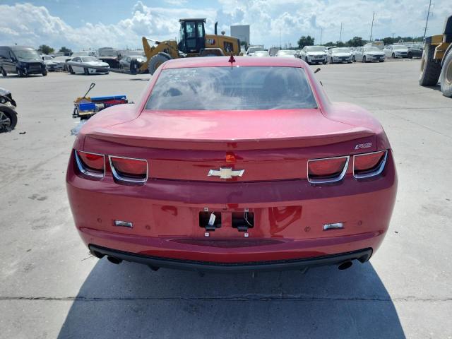 2G1FC1E31C9210152 - 2012 CHEVROLET CAMARO LT RED photo 6