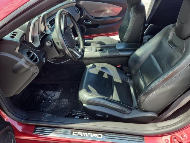 2G1FC1E31C9210152 - 2012 CHEVROLET CAMARO LT RED photo 7