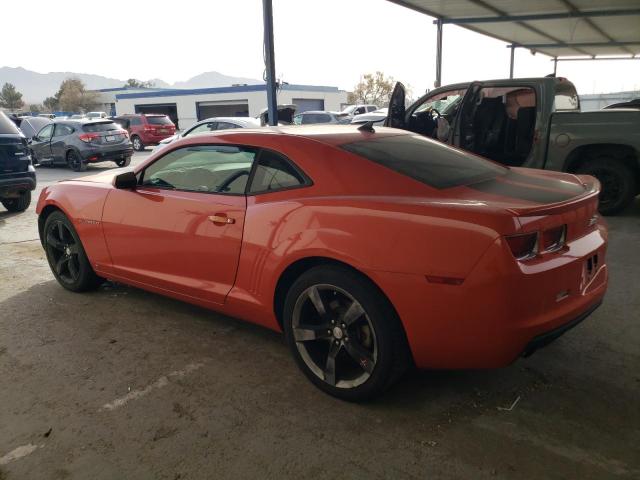 2G1FG1EV8A9136120 - 2010 CHEVROLET CAMARO LT ORANGE photo 2