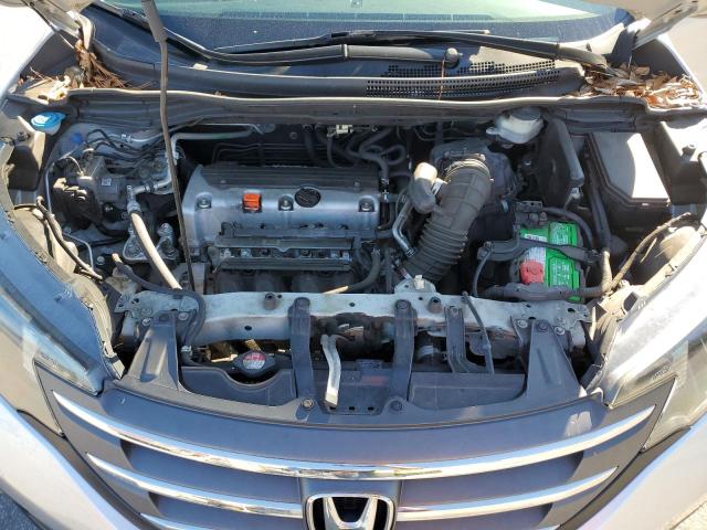 2HKRM4H79CH613858 - 2012 HONDA CR-V EXL SILVER photo 12