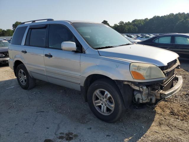 2HKYF18474H619170 - 2004 HONDA PILOT EX SILVER photo 4