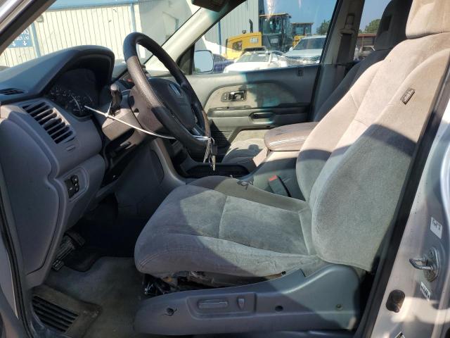 2HKYF18474H619170 - 2004 HONDA PILOT EX SILVER photo 7