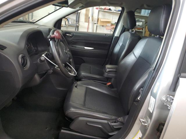 1C4NJCEB1ED559653 - 2014 JEEP COMPASS LATITUDE ვერცხლისფერი ფოტო 7