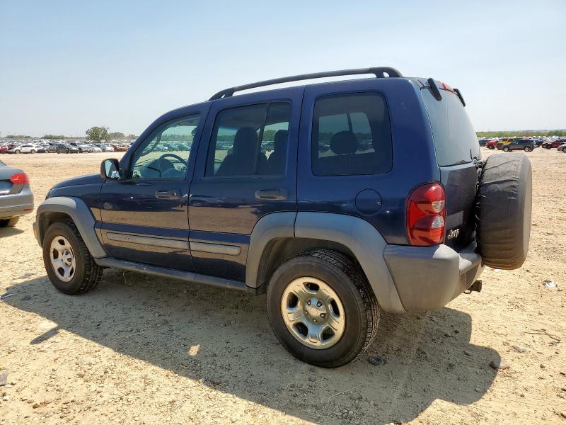 1J4GK48K57W648683 - 2007 JEEP LIBERTY SPORT 蓝色 照片 2