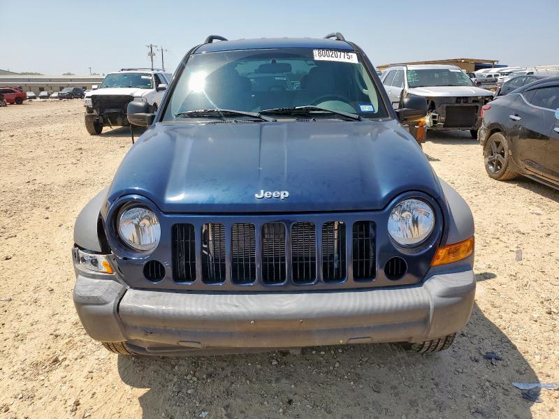 1J4GK48K57W648683 - 2007 JEEP LIBERTY SPORT 蓝色 照片 5