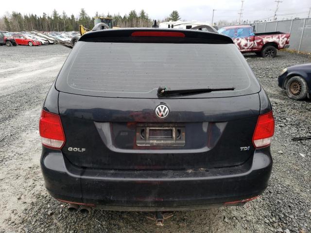 3VWPL7AJ3EM627119 - 2014 VOLKSWAGEN JETTA TDI BLACK photo 6