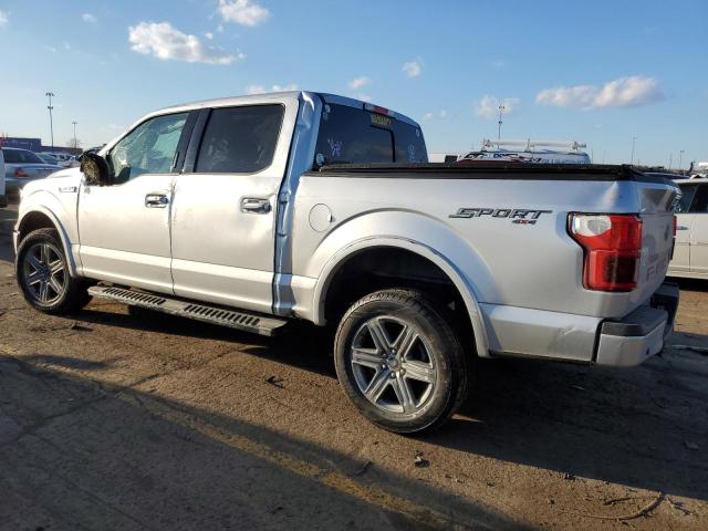 1FTEW1E57JFE65761 - 2018 FORD F150 SUPERCREW SILVER photo 2