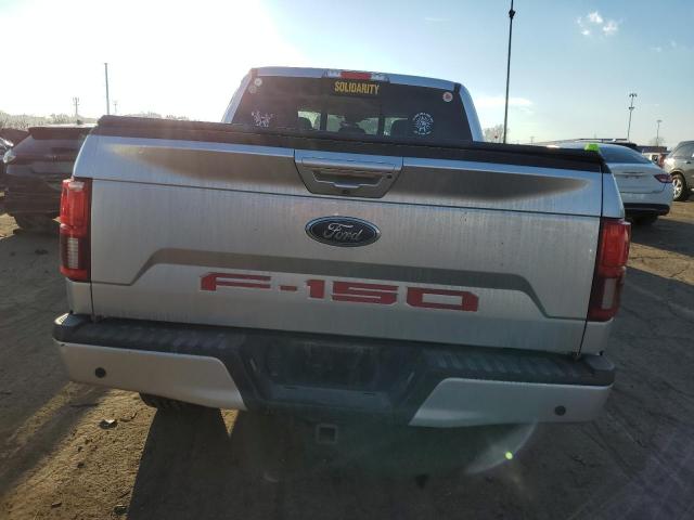 1FTEW1E57JFE65761 - 2018 FORD F150 SUPERCREW SILVER photo 6