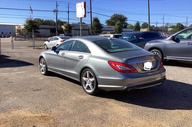 WDDLJ7DB5EA094169 - 2014 MERCEDES-BENZ CLS 550 GRAY photo 3