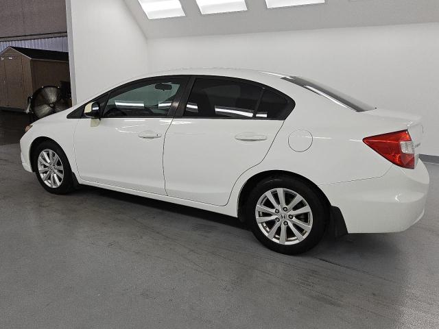 19XFB2F85CE338860 - 2012 HONDA CIVIC EX WHITE photo 2