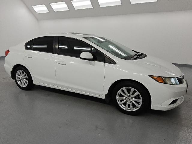 19XFB2F85CE338860 - 2012 HONDA CIVIC EX WHITE photo 4