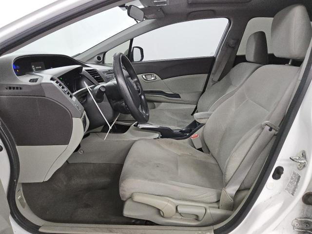 19XFB2F85CE338860 - 2012 HONDA CIVIC EX WHITE photo 7