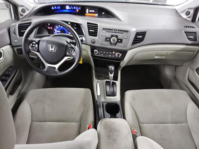 19XFB2F85CE338860 - 2012 HONDA CIVIC EX WHITE photo 8