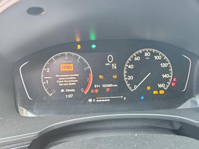 2HGFE1F7XNH328214 - 2022 HONDA CIVIC EX BLUE photo 9