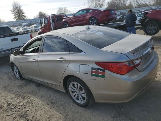 5NPEB4AC5CH324746 - 2012 HYUNDAI SONATA GLS TAN photo 2