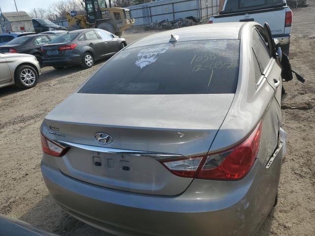 5NPEB4AC5CH324746 - 2012 HYUNDAI SONATA GLS TAN photo 6