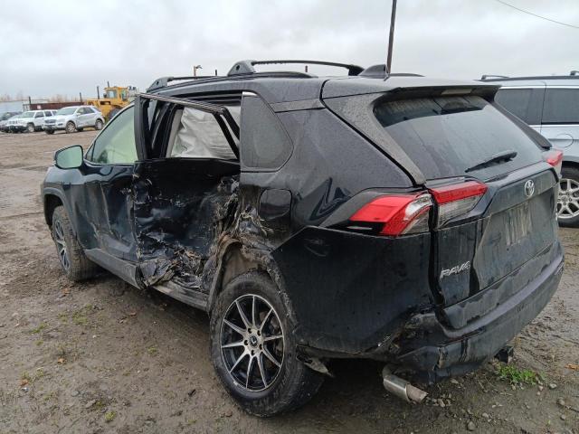 JTMP1RFV4KJ002401 - 2019 TOYOTA RAV4 XLE BLACK photo 2