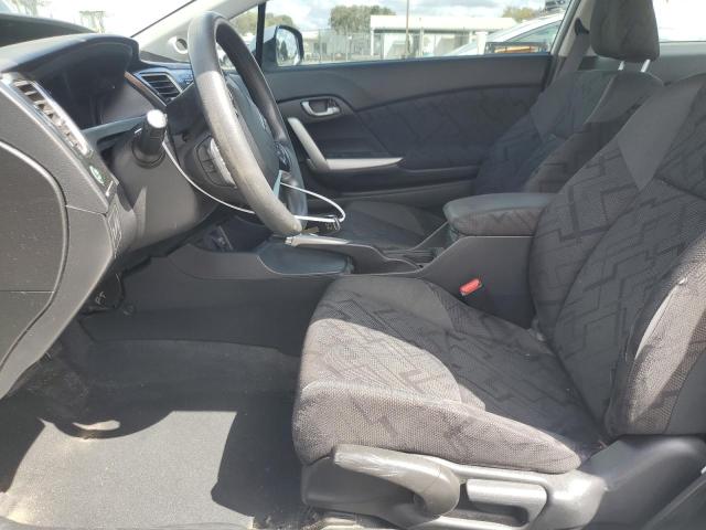 2HGFG3B5XDH528907 - 2013 HONDA CIVIC LX 银色 照片 7