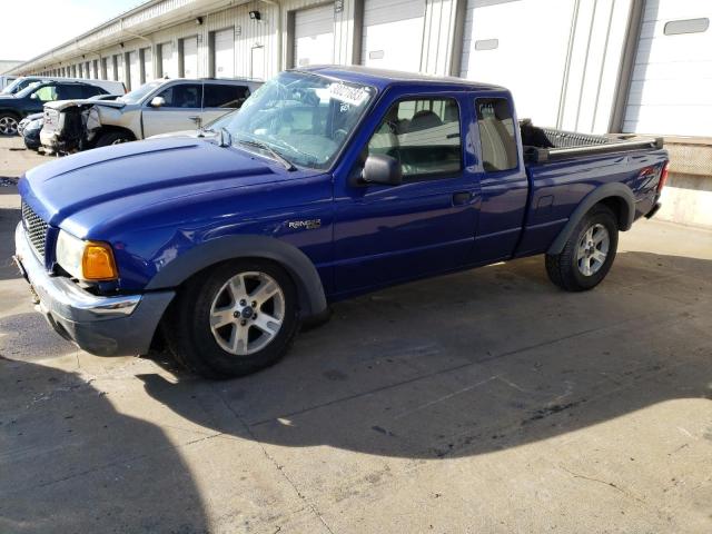 1FTZR45E63PB13620 - 2003 FORD RANGER SUPER CAB BLUE photo 1