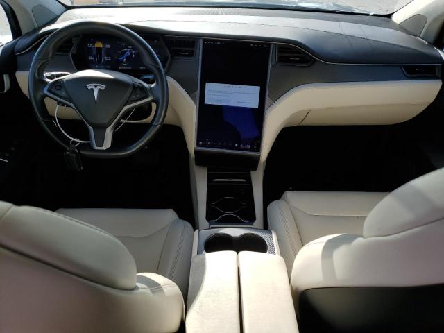 5YJXCBE20JF130181 - 2018 TESLA MODEL X Azul foto 8