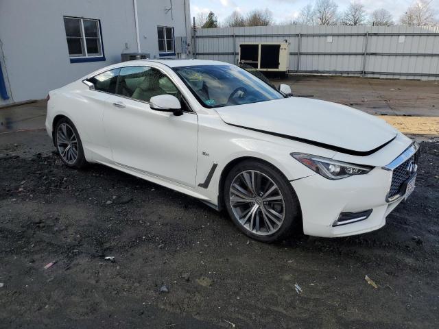 JN1EV7EL3HM551985 - 2017 INFINITI Q60 PREMIUM WHITE photo 1