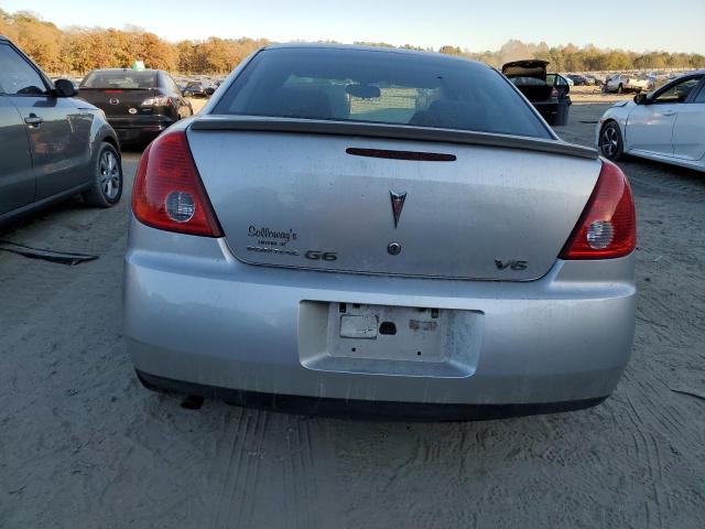 1G2ZG57N084171244 - 2008 PONTIAC G6 BASE SILVER photo 6