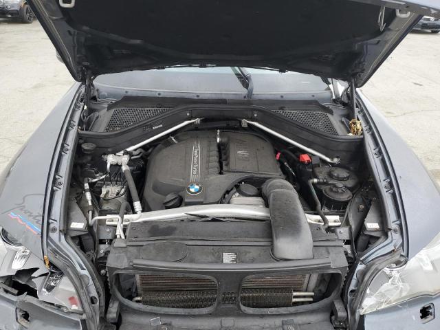 5UXZV4C54D0G56474 - 2013 BMW X5 XDRIVE35I Մոխրագույն լուսանկար 12