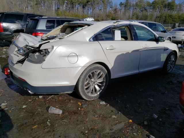 1FAHP2F86FG171820 - 2015 FORD TAURUS LIMITED WHITE photo 3