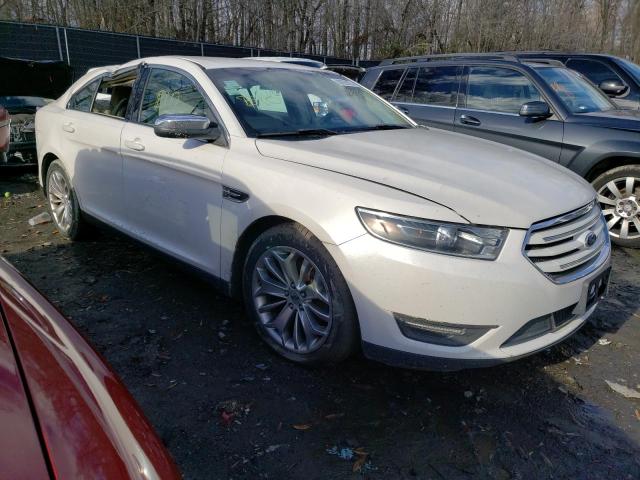 1FAHP2F86FG171820 - 2015 FORD TAURUS LIMITED WHITE photo 4