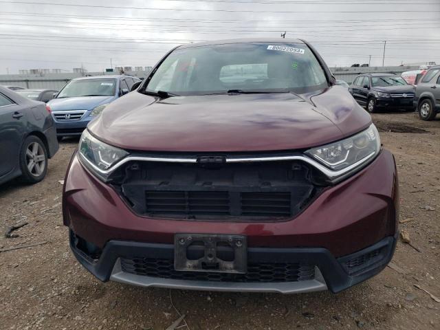 5J6RW6H35HL001298 - 2017 HONDA CR-V LX BURGUNDY photo 5