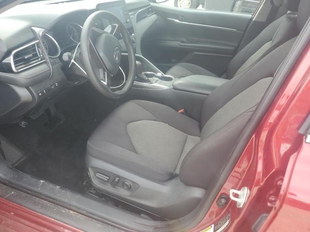 4T1C11AK8NU634989 - 2022 TOYOTA CAMRY LE RED photo 7