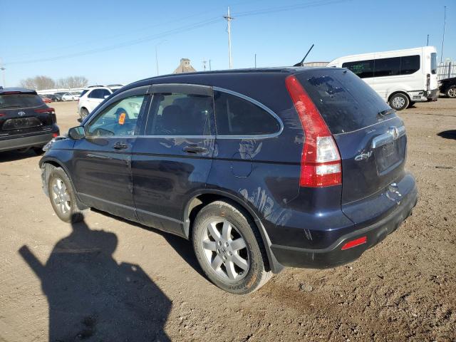 JHLRE48567C108909 - 2007 HONDA CR-V EX BLUE photo 2