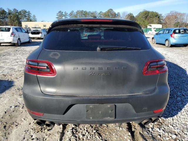 WP1AB2A55HLB10023 - 2017 PORSCHE MACAN S GRAY photo 6