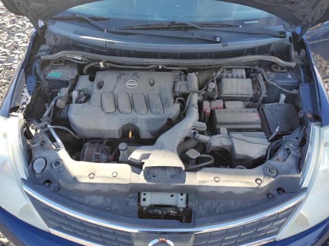 3N1BC11E78L442663 - 2008 NISSAN VERSA S BLUE photo 11