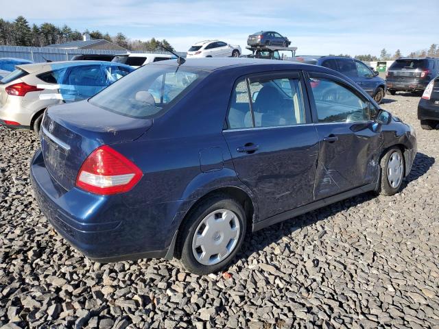 3N1BC11E78L442663 - 2008 NISSAN VERSA S BLUE photo 3