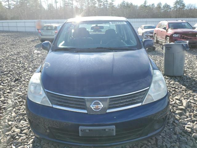 3N1BC11E78L442663 - 2008 NISSAN VERSA S BLUE photo 5