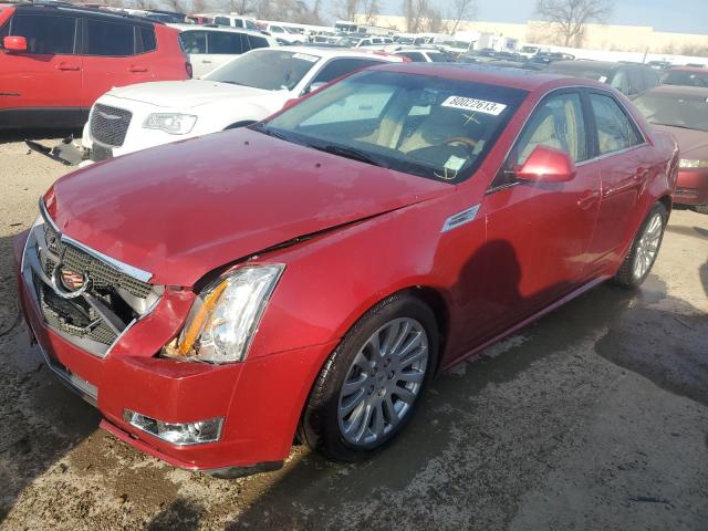 1G6DL5EV0A0104731 - 2010 CADILLAC CTS PERFORMANCE COLLECTION RED photo 1