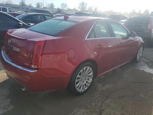 1G6DL5EV0A0104731 - 2010 CADILLAC CTS PERFORMANCE COLLECTION RED photo 3