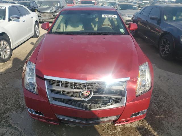 1G6DL5EV0A0104731 - 2010 CADILLAC CTS PERFORMANCE COLLECTION RED photo 5