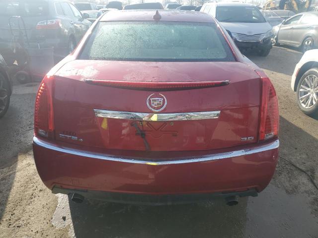 1G6DL5EV0A0104731 - 2010 CADILLAC CTS PERFORMANCE COLLECTION RED photo 6