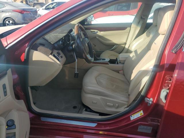 1G6DL5EV0A0104731 - 2010 CADILLAC CTS PERFORMANCE COLLECTION RED photo 7