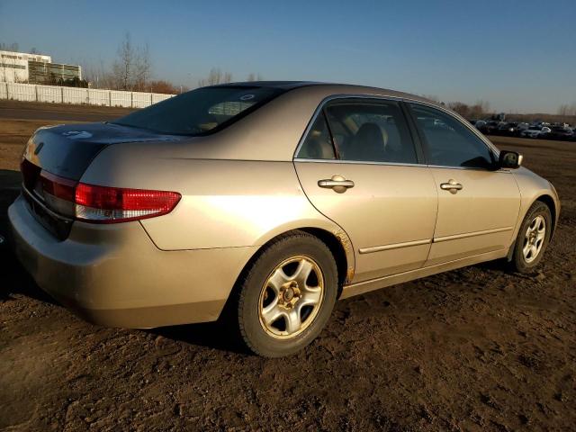 1HGCM56684A808639 - 2004 HONDA ACCORD EX BEIGE photo 3