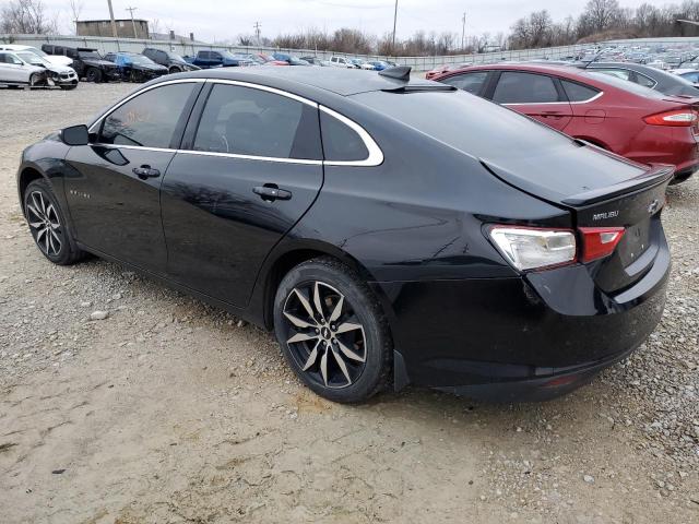 1G1ZD5ST3JF279483 - 2018 CHEVROLET MALIBU LT BLACK photo 2