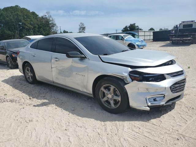 1G1ZB5ST5HF130914 - 2017 CHEVROLET MALIBU LS 银色 照片 4